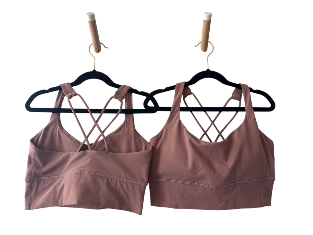 Mauve Sports Bra