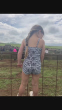 Load and play video in Gallery viewer, Keiki Romper Pupuhinuhinu
